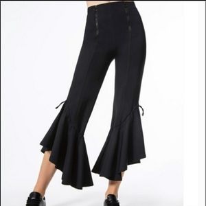 Jonathan Simkhai Carbon38 Gathered Flare Pant